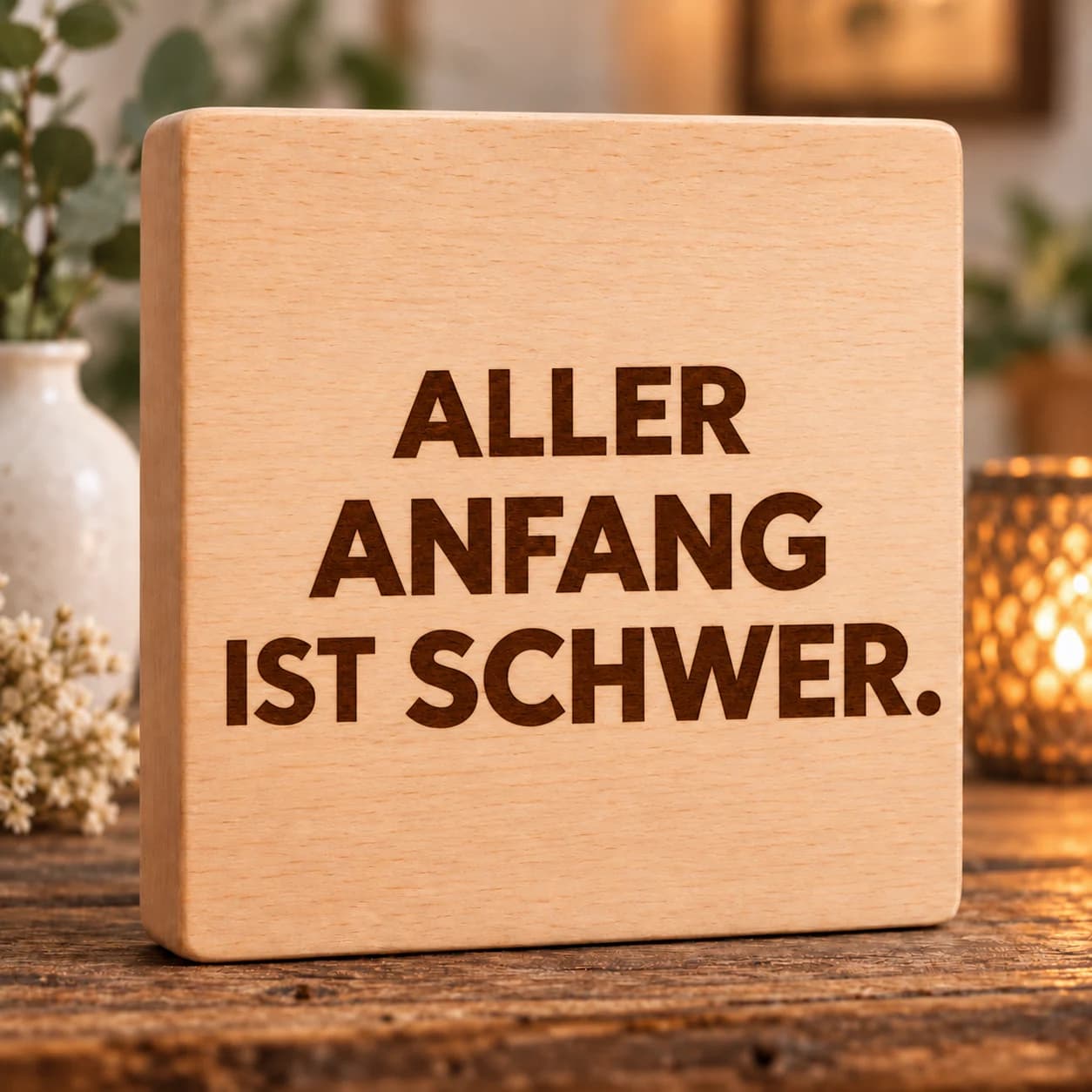 Brandblock Aller Anfang ist schwer